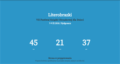Desktop Screenshot of literobrazki.pl