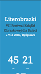Mobile Screenshot of literobrazki.pl